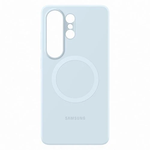 Capa Silicone Magnética Samsung para Galaxy S26 Ultra-  Azul Claro