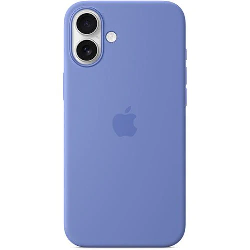 Capa Silicone MagSafe Apple para iPhone 16 Plus - Azul Violeta - Image 3