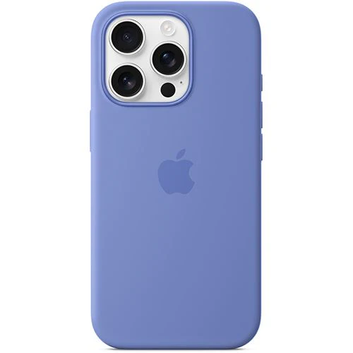 Capa Silicone MagSafe Apple para iPhone 16 Pro - Azul Violeta