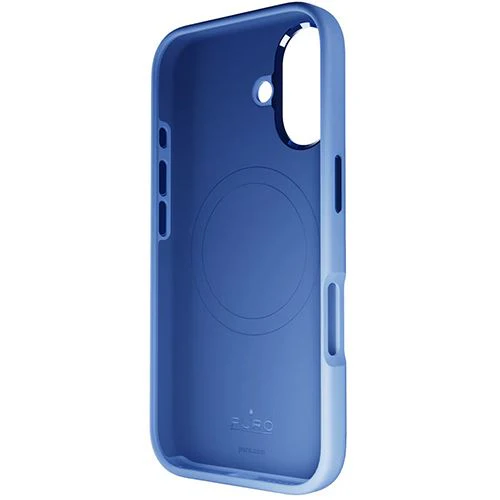 Capa Silicone Puro Icon Mag Pro para iPhone 16 - Azul (Blue Lagoon) - Image 2