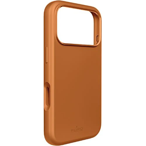 Capa Silicone Puro Icon Mag Pro para iPhone 17 Pro Max - Laranja