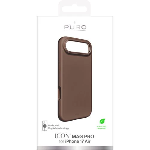 Capa Silicone Puro Icon Mag Pro para iPhone Air - Castanho Chocolate - Image 2