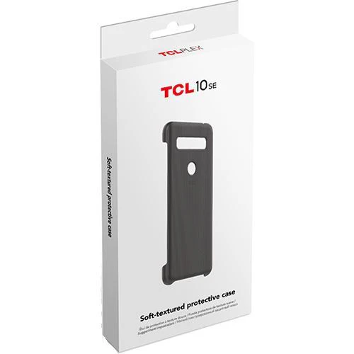Capa Soft-textured TCL para 10 SE - Preto - Image 2