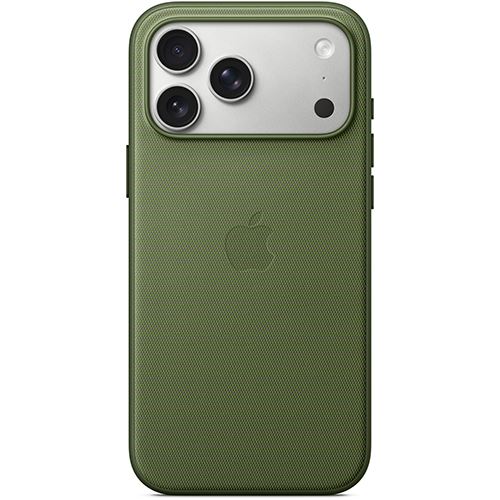 Capa Tecido TechWoven Apple com MagSafe para iPhone 17 Pro Max - Verde
