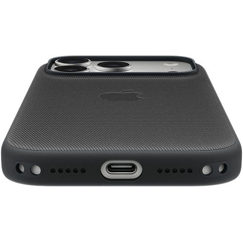 Capa Tecido TechWoven Apple com MagSafe para iPhone 17 Pro - Preto - Image 4