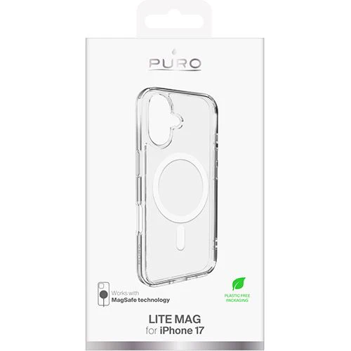 Capa TPU com MagSafe Puro Lite Mag para iPhone 17 - Transparente - Image 2
