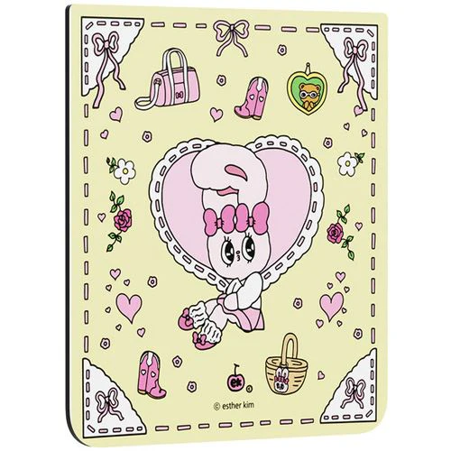 Capa Wallpaper Inteligente para Samsung Z Flip7 - Cartão Esther Bunny Ribbon - Image 4