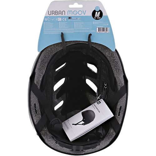 Capacete Urban Moov UMHELMV2M - Tamanho L - Preto - Image 3