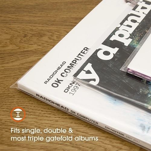 Capas Exteriores (Outer Sleeves) Spincare Crystal 12'' para Vinil - 100 Unidades - Image 4