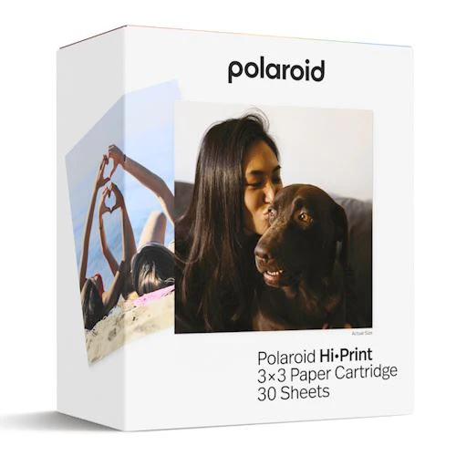 Carga Polaroid para Impressora Hi-Print 3x3 Adesivo - 30 Folhas