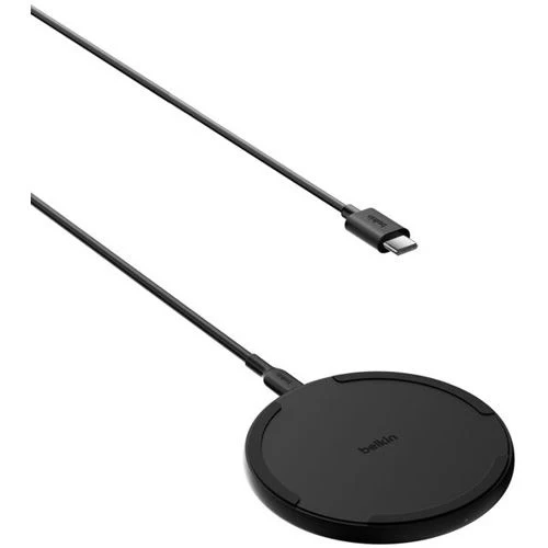 Carregador BoostCharge Qi Wireless Charging Pad 15W - Preto