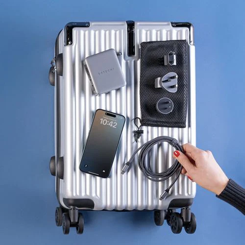 Carregador de Viagem Satechi Travel ST-W145GTM USB-C 4 Portas GaN 145W - Image 11