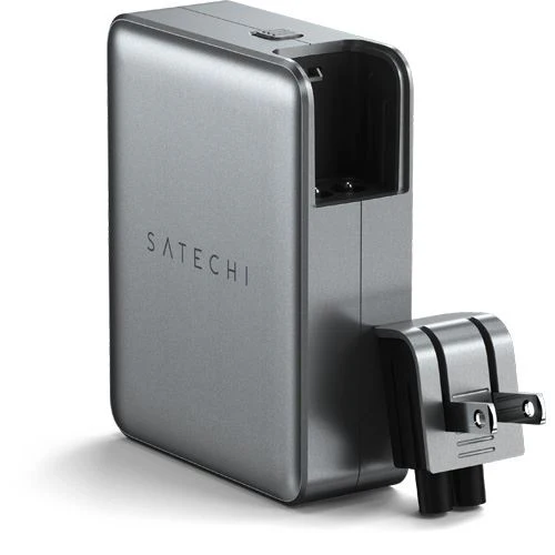 Carregador de Viagem Satechi Travel ST-W145GTM USB-C 4 Portas GaN 145W - Image 3