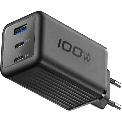 Carregador GaN USB+2xUSB-C Cellularline Power - 100W