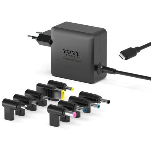 Carregador GaN2 para Portátil Port Designs Connect 65W - Preto - Image 3