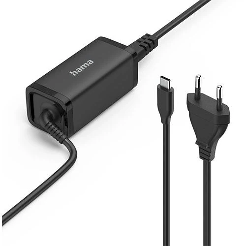 Carregador Hama USB-C Notebook Power 45W - Preto