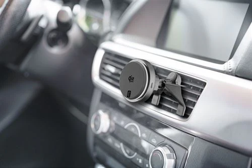 Carregador Magnético para Grelha de Ventilação Carro Qi2 Cellularline Drive Freeze Mag 25W - Preto - Image 3