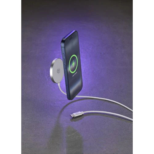 Carregador Magnético Wireless Qi2 Cellularline Power Mag Pad - 25W - Branco - Image 7