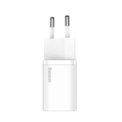 Carregador Rápido USB-C Baseus Super SI 25W - Branco - Image 3