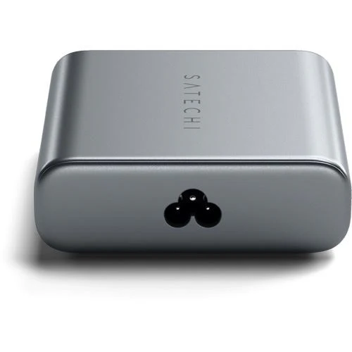 Carregador USB-C Satechi ST-C200GM-EU 6-Portas PD GaN - 200W - Cinzento - Image 3