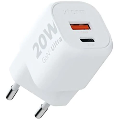 Carregador Xtorm USB-C com Power Delivery 20W+USB-A 18W - Branco