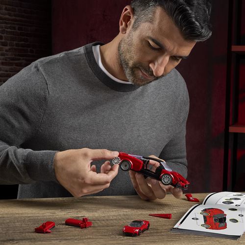 Carro Hot Wheels Speed Maserati MC20 - Series Maserati - Set de Construção 250 Peças - Mega | Mattel Brick Shop - Image 5
