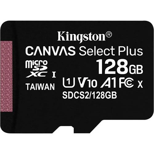 Cartão de Memória MicroSDXC Kingston Canvas Select Plus - 128GB