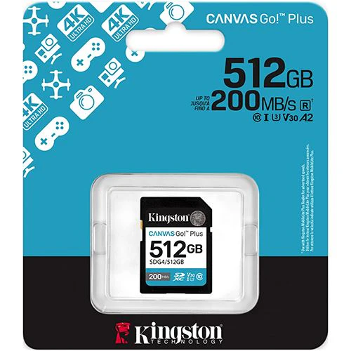 Cartão de Memória SDXC Kingston Canvas Go! Plus - 512GB - Image 3