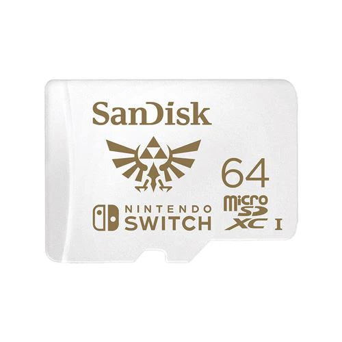 Cartão de Memória Sandisk MicroSD 64GB Nintendo Switch