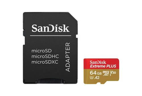Cartão de Memória MicroSDXC SanDisk Extreme Plus Classe 10 - 64GB  V30 A2 U3 200 MB/s - Image 2