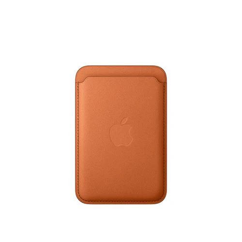 Carteira em tecido FineWoven com MagSafe para iPhone - Laranja-raposa