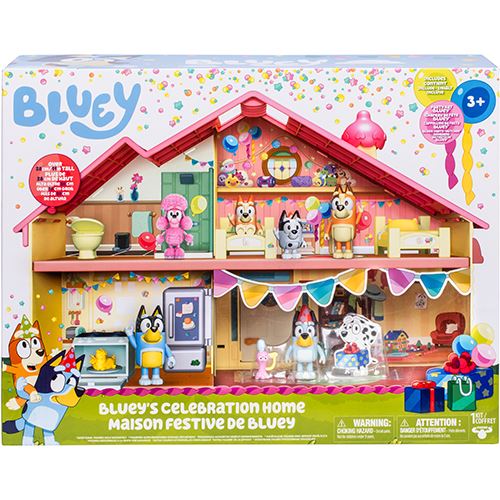 Casa Bluey - Kit de Celebração de Aniversário - Moose Toys