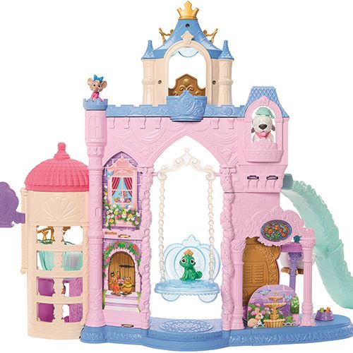 Casa de Bonecas Princesas Disney - Palácio Animais - Mattel