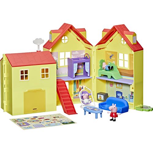 Casa Familiar da Peppa Pig - Sobrado Grande 16 Peças - Hasbro - Image 2