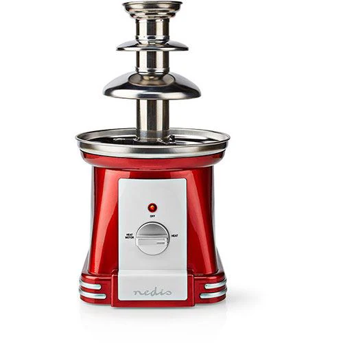 Cascata de Chocolate Nedis - Vermelho | Branco