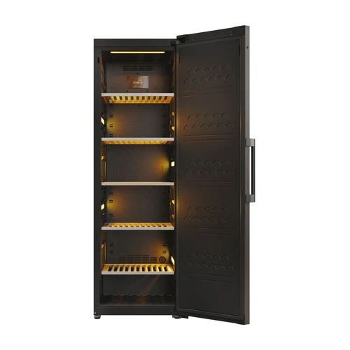 Cave de Vinho Haier HWS247FDU1 | 190x59,7x71,4 cm | 247 Garrafas | D | Preto - Image 3