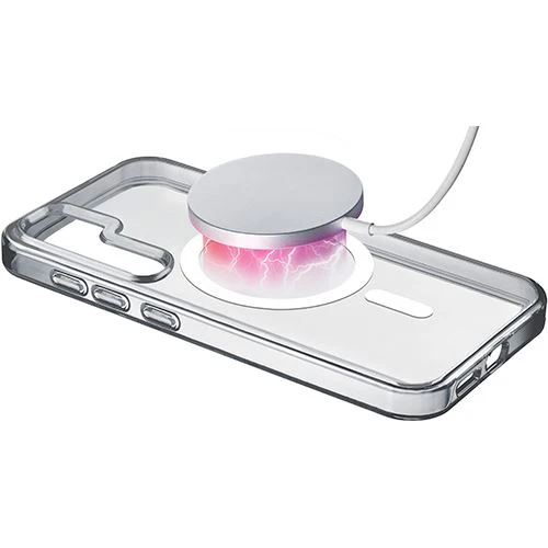 Capa Cellular Line Gloss Mag para Samsung Galaxy S25+ - Transparente