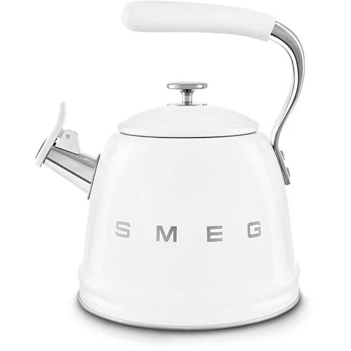 Chaleira de Apito Smeg Anni 50 WKF01WH - Branco