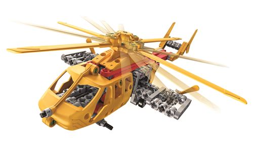 Ciência e Jogo Laboratório de Mecânica: Helicóptero de Resgate - STEM - Clementoni - Image 2