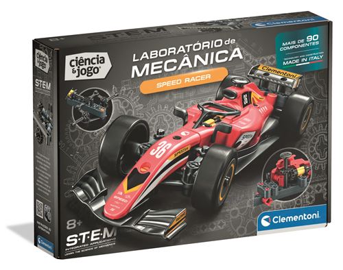 Ciência e Jogo Laboratório de Mecânica: Speed Racer - STEM - Clementoni