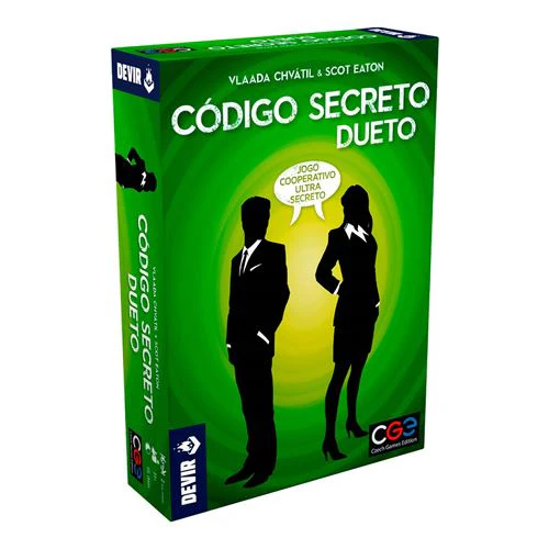 Jogo de Tabuleiro Código Secreto Dueto - Devir