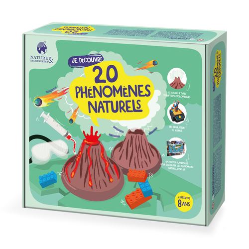 Coffret de Experiências: 20 Fenómenos Naturais - Nature & Découvertes