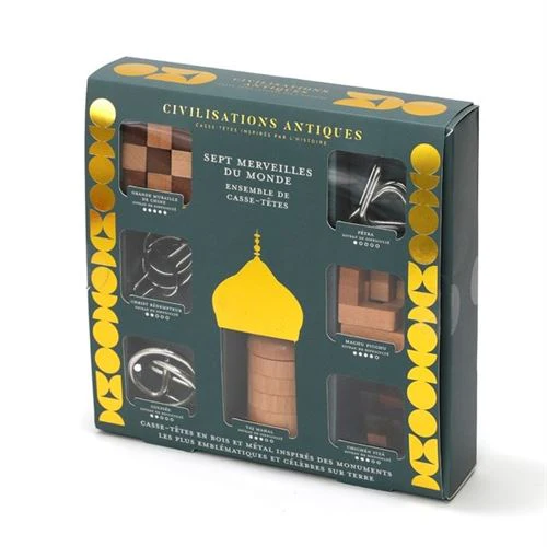 Coffret de Quebra-Cabeças 7 Maravilhas do Mundo - Nature & Découvertes