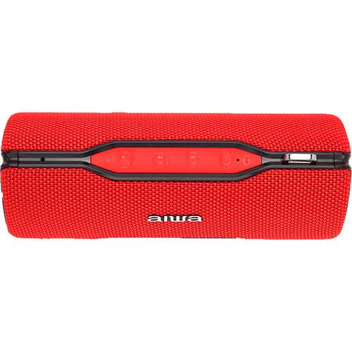 Coluna Bluetooth Aiwa BST-500 - Vermelha
