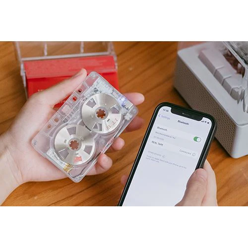 Coluna Bluetooth + Leitor de Cassetes NINM Lab - It's Real - Branco - Image 15