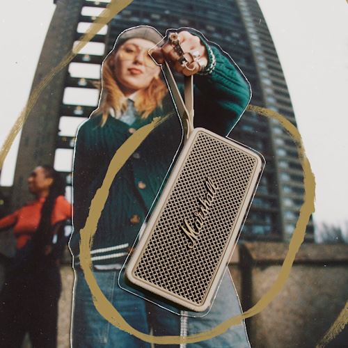 Coluna Bluetooth Marshall Middleton II - Creme - Image 6