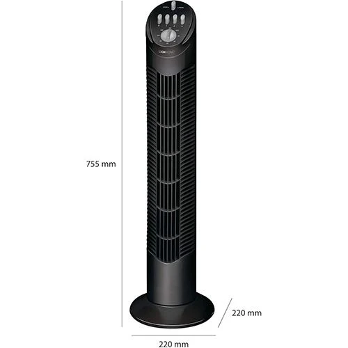 Coluna de Ar Clatronic T-VL 3546 | 50 W - Preto - Image 2