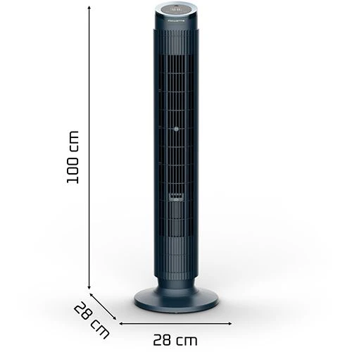 Coluna de Ar Rowenta VU7050F0 Eole Silence Force - Preto - Image 4