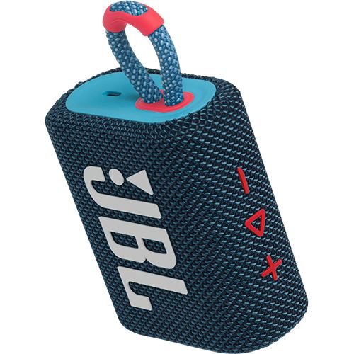Coluna Portátil Bluetooth JBL GO 3 - Azul | Coral - Image 3
