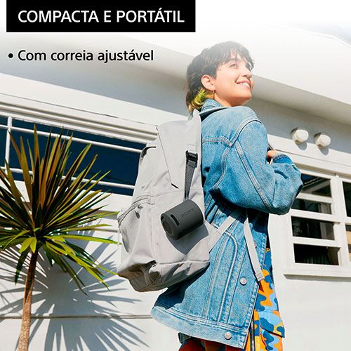 Coluna Portátil Bluetooth Sony SRS-XB100 - Azul - Image 6